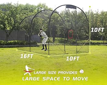 Kapler バッティングケージ 4mx3mx3m 野球バッティングケージ Amazon | Kapler バッティングケージ 4mx3mx3m 野球バッティング